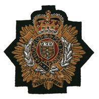 Royal Logistics Corps wire blazer badge